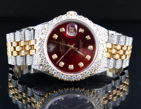 rolex 18 ct dial.